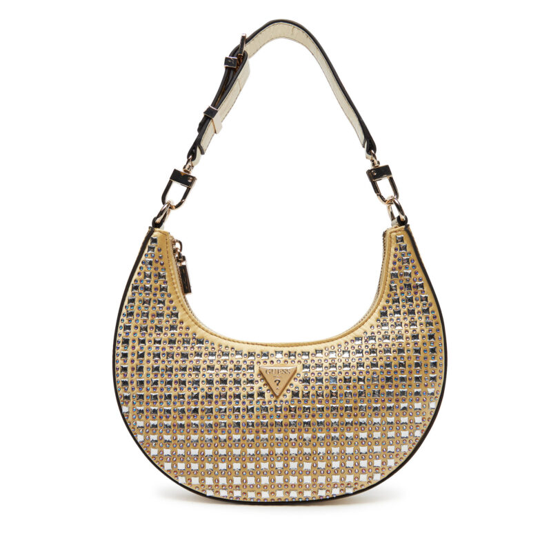 Дамска чанта Guess HWIG92 05010 Златист цвят на ниска цена