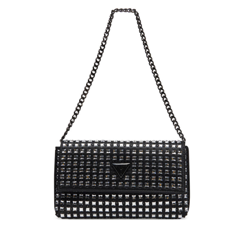 Дамска чанта Guess HWIM9350700 Черен цвят на ниска цена