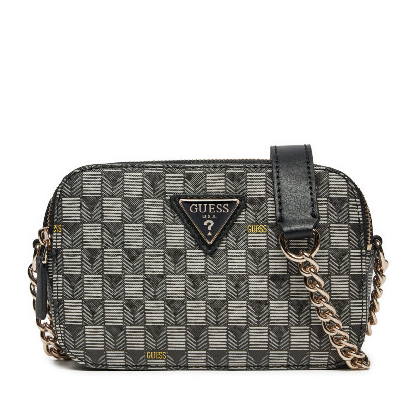 Дамска чанта Guess HWJT93 44140 Черен цвят на ниска цена