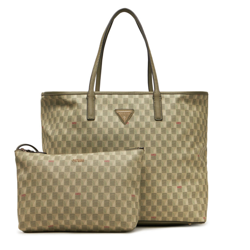 Дамска чанта Guess HWJT93 44290 Зелен цвят на ниска цена