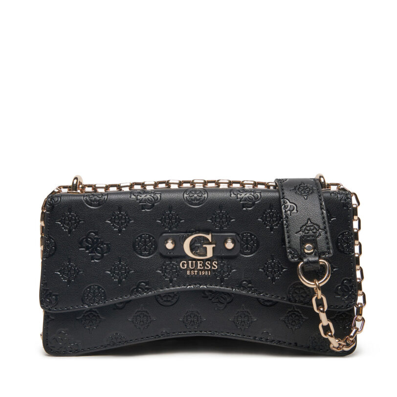 Дамска чанта Guess HWPD95 29210 Черен цвят на ниска цена