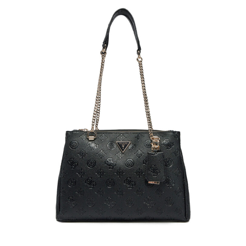 Дамска чанта Guess HWPG93 49090 Черен цвят на ниска цена