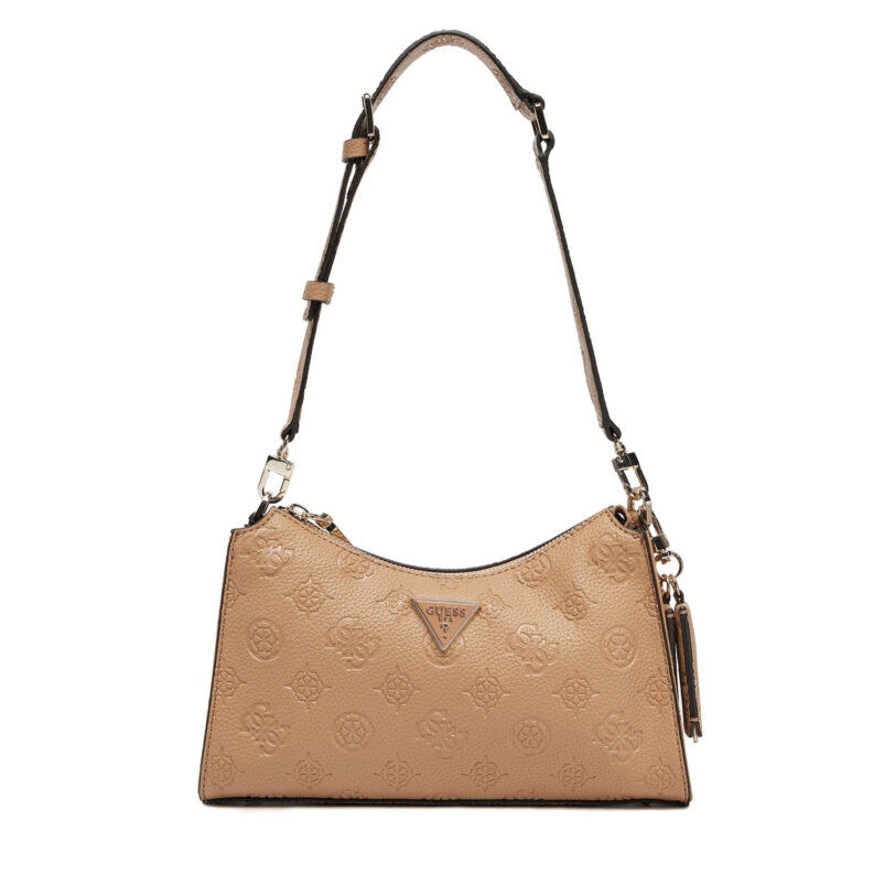 Дамска чанта Guess HWPG93 49180 Бежов цвят на ниска цена