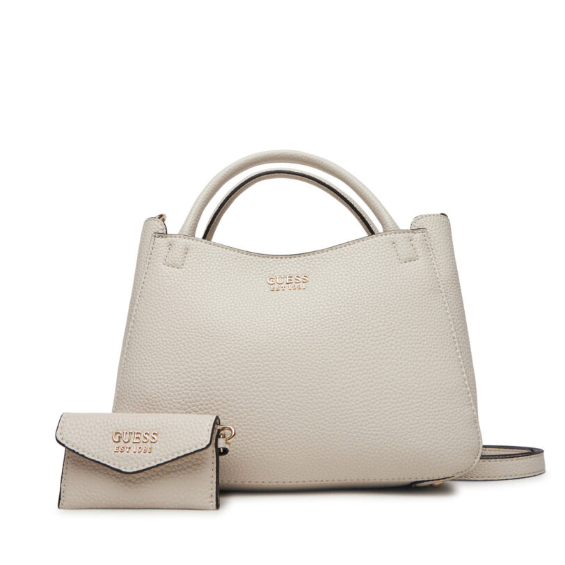 Дамска чанта Guess HWPG96 48050 Бежов цвят на ниска цена