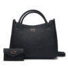 Дамска чанта Guess HWPG96 48050 Черен цвят на ниска цена