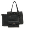 Дамска чанта Guess HWPG96 48230 Черен цвят на ниска цена