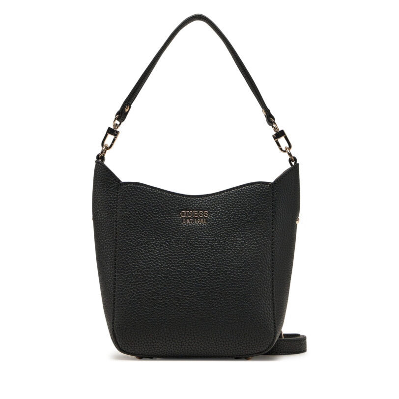 Дамска чанта Guess HWPG964 8030 Черен цвят на ниска цена