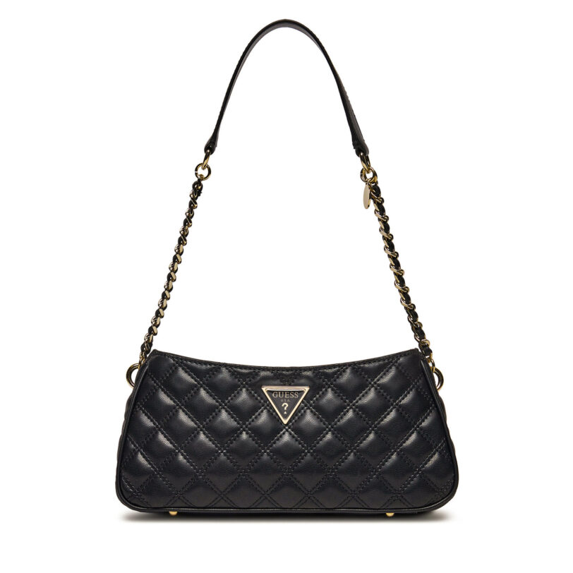 Дамска чанта Guess HWQG87 48160 Черен цвят на ниска цена