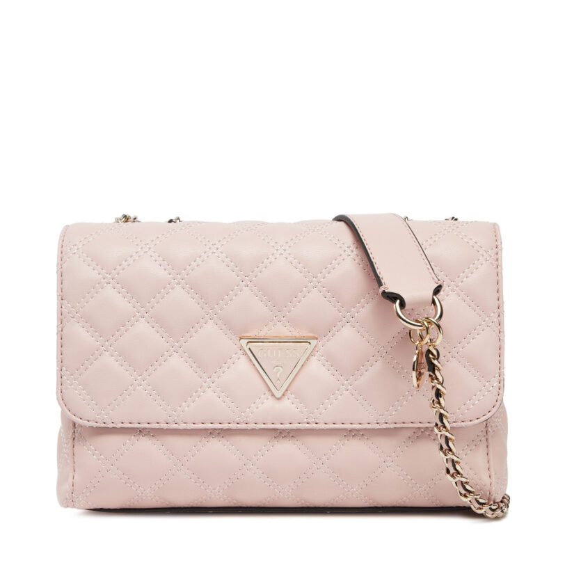 Дамска чанта Guess HWQG87 48200 Розов цвят на ниска цена