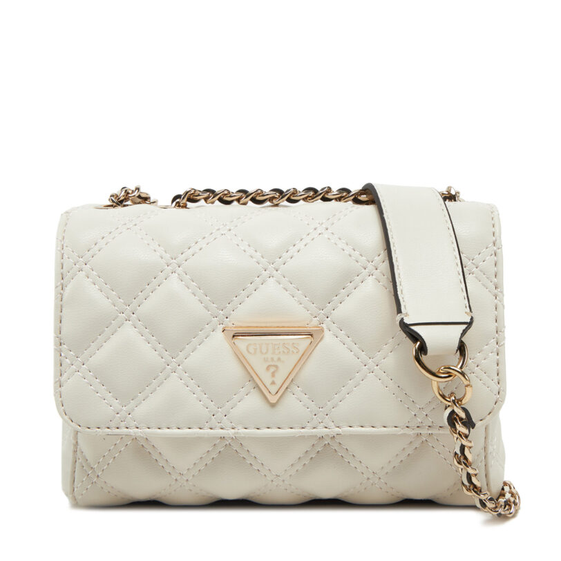 Дамска чанта Guess HWQG87 48740 Бял цвят на ниска цена