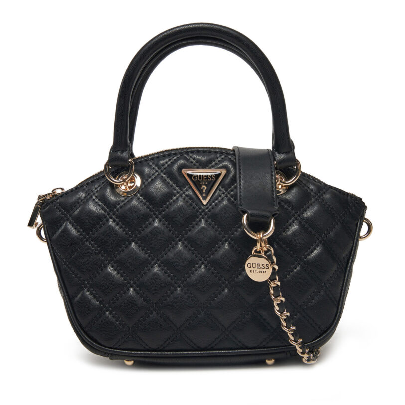 Дамска чанта Guess HWQG87 48760 Черен цвят на ниска цена