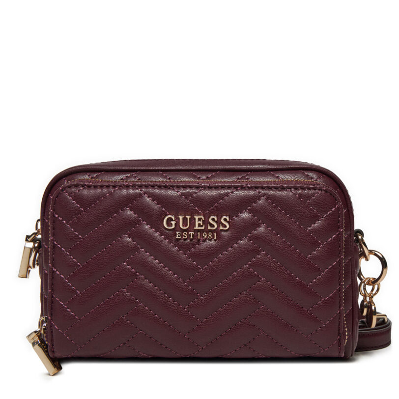 Дамска чанта Guess HWQG95 08140 Бордо цвят на ниска цена