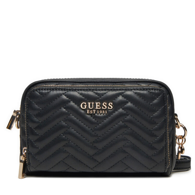 Дамска чанта Guess HWQG95 08140 Черен цвят на ниска цена