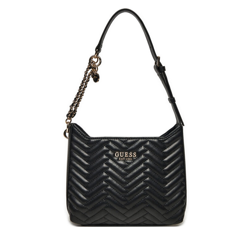 Дамска чанта Guess HWQG95 08180 Черен цвят на ниска цена