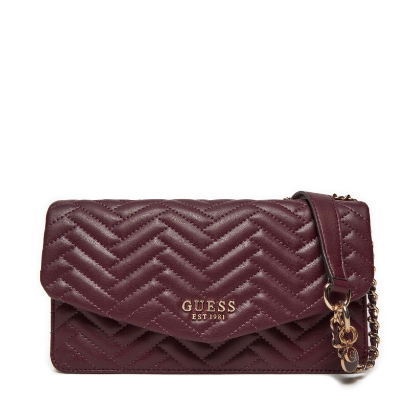 Дамска чанта Guess HWQG95 08210 Бордо цвят на ниска цена