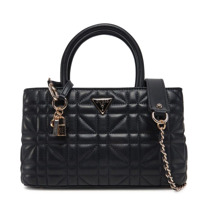 Дамска чанта Guess HWQG96 25060 Черен цвят на ниска цена