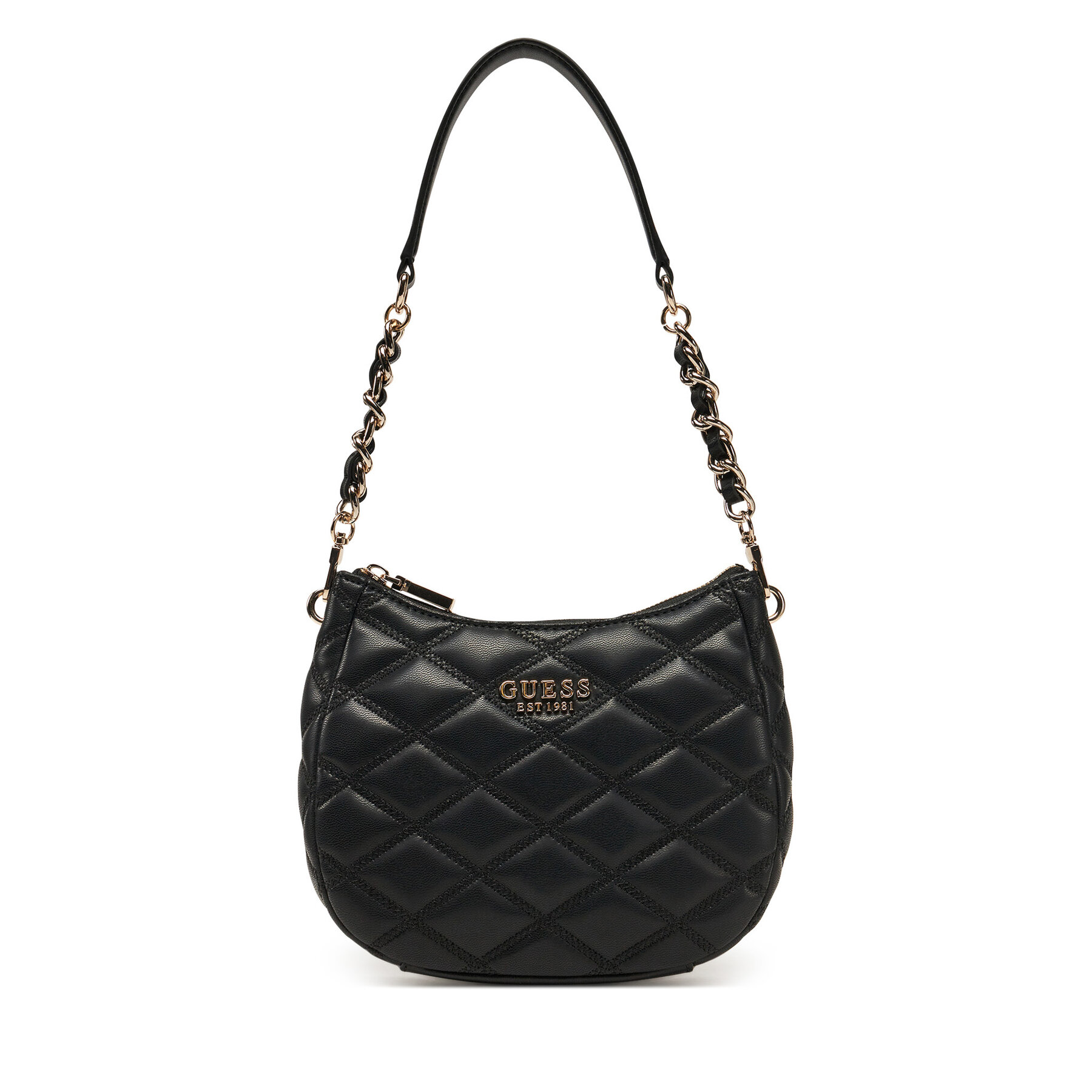 Дамска чанта Guess HWQG96 32170 Черен цвят на ниска цена