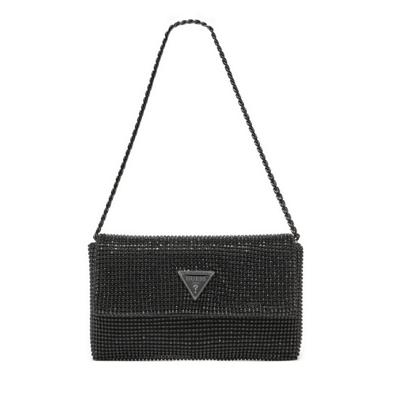 Дамска чанта Guess HWRB93 50700 Черен цвят на ниска цена