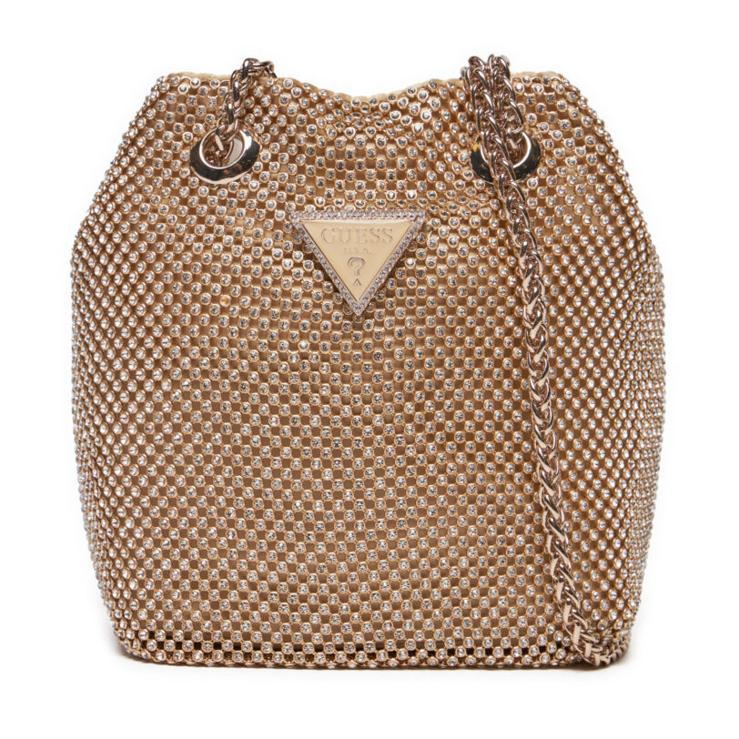 Дамска чанта Guess HWRP93 50750 Златист цвят на ниска цена
