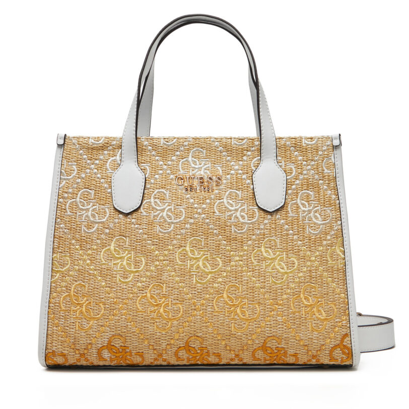 Дамска чанта Guess HWSW86 65220 Бял цвят на ниска цена