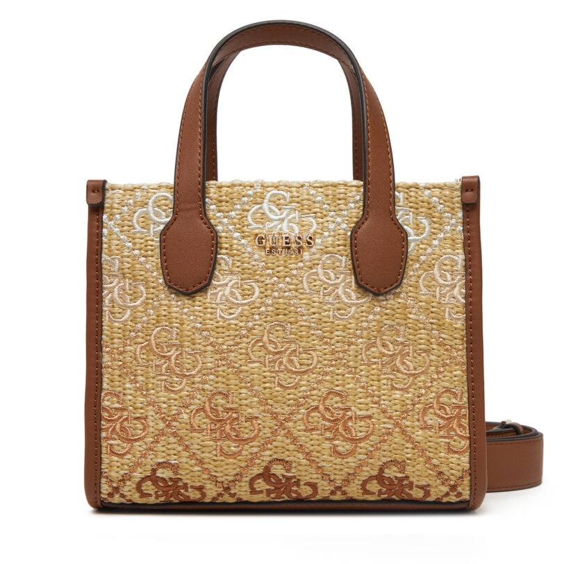 Дамска чанта Guess HWSW86 65770 Бежов цвят на ниска цена