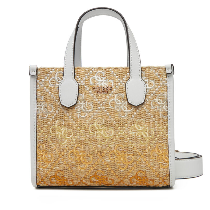 Дамска чанта Guess HWSW86 65770 Бял цвят на ниска цена