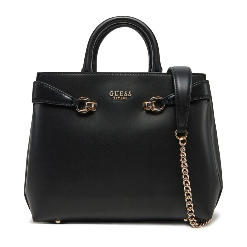 Дамска чанта Guess HWVG96 39060 Черен цвят на ниска цена