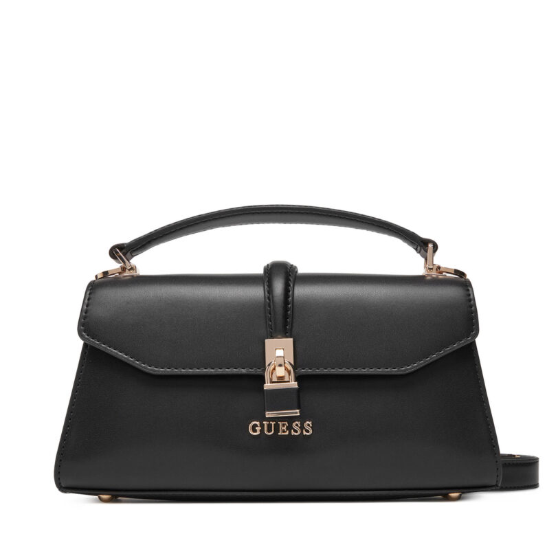 Дамска чанта Guess HWVG96 55200 Черен цвят на ниска цена