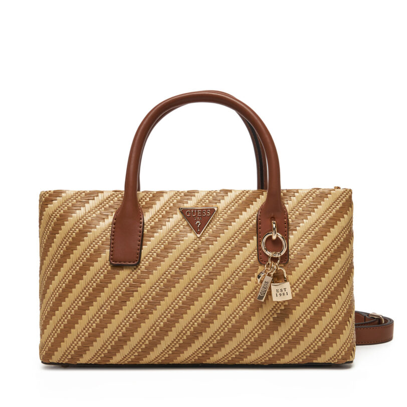 Дамска чанта Guess HWWG92 10050 Бежов цвят на ниска цена