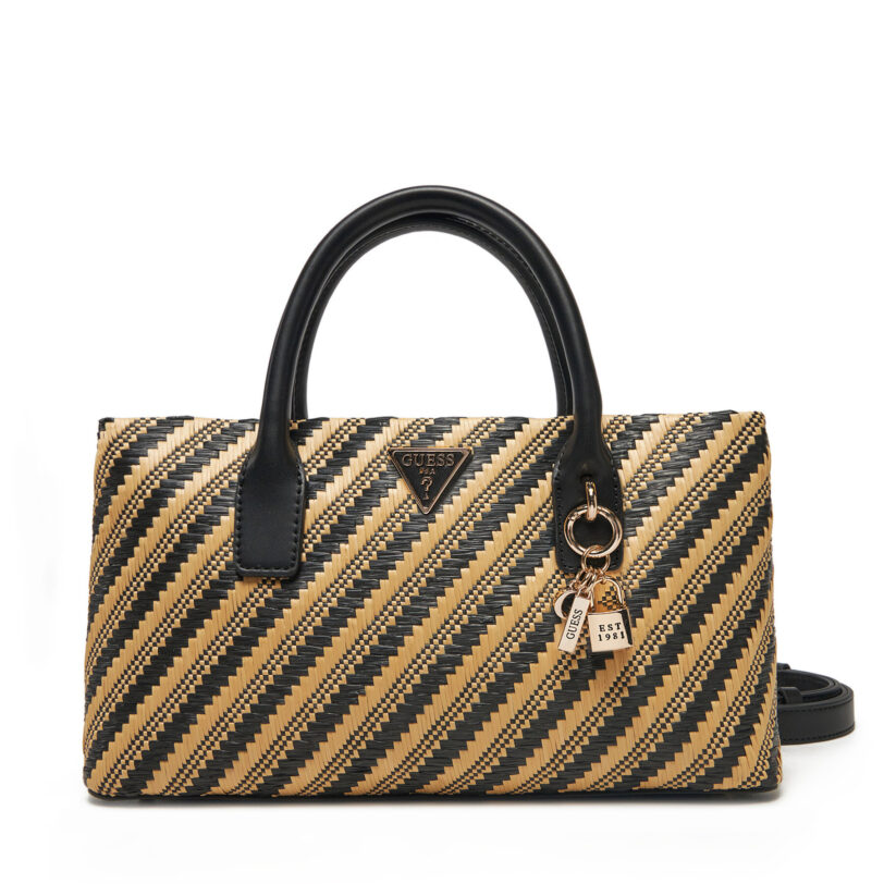 Дамска чанта Guess HWWG92 10050 Черен цвят на ниска цена