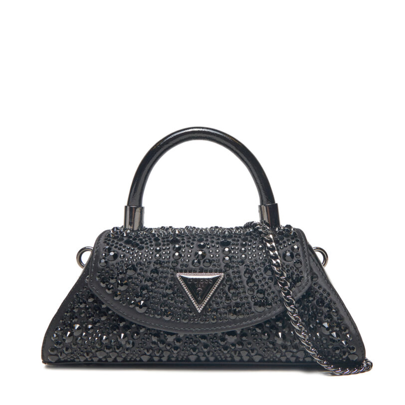 Дамска чанта Guess HWXM95 28780 Черен цвят на ниска цена