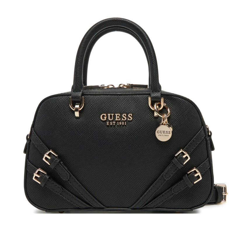 Дамска чанта Guess HWZG96 36050 Черен цвят на ниска цена