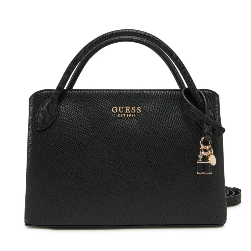 Дамска чанта Guess HWZG96 43060 Черен цвят на ниска цена