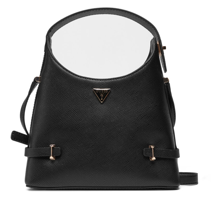 Дамска чанта Guess HWZG96 57010 Черен цвят на ниска цена