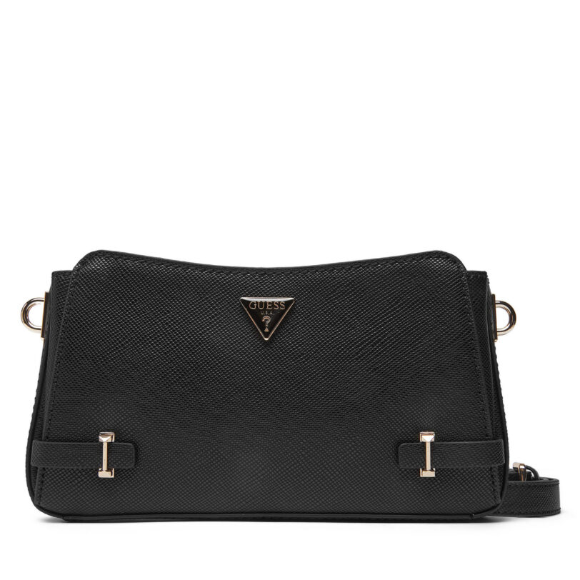Дамска чанта Guess HWZG96 57120 Черен цвят на ниска цена