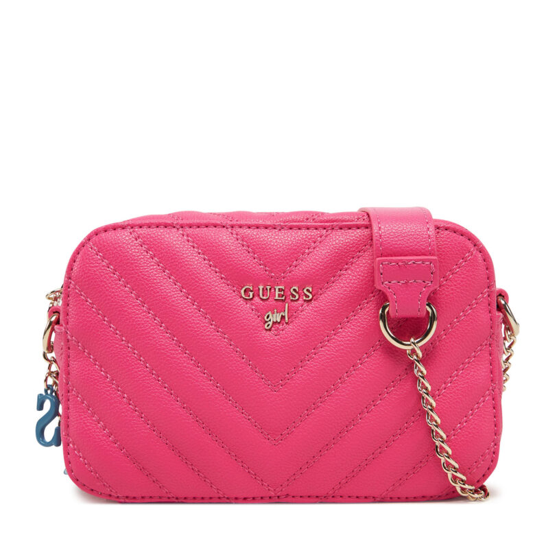 Дамска чанта Guess J4GZ23 WFZL0 Розов цвят на ниска цена