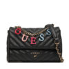 Дамска чанта Guess J4YZ45 WFZL0 Черен цвят на ниска цена
