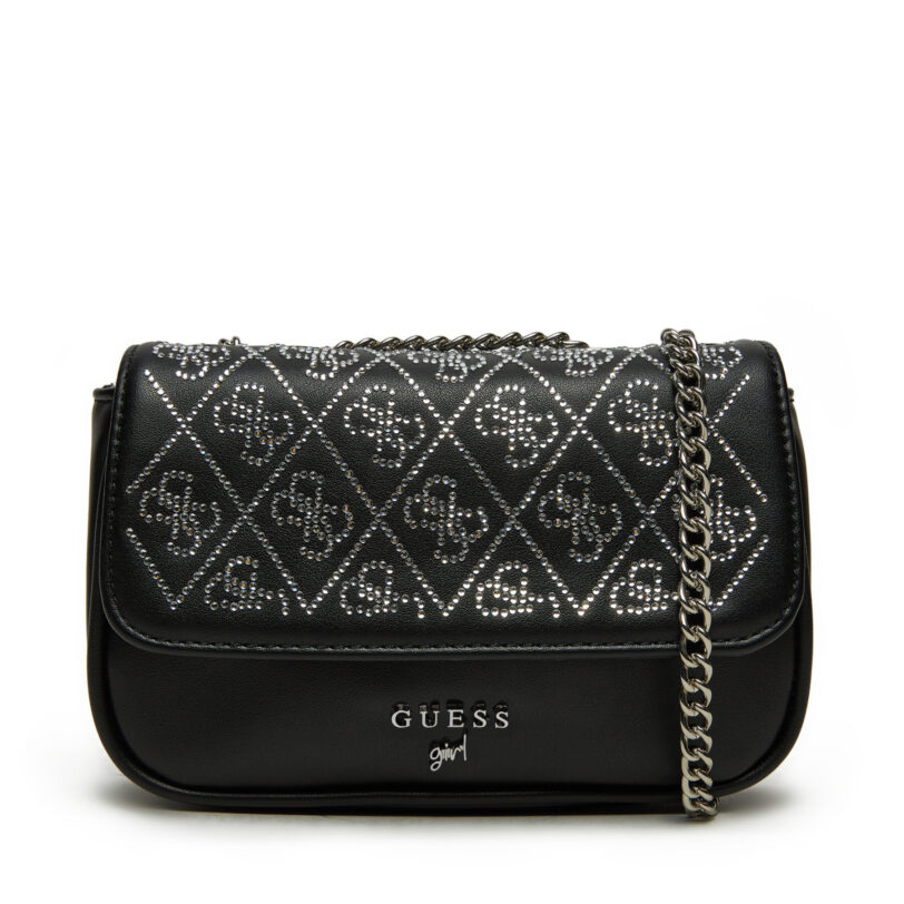 Дамска чанта Guess J5RZ01 WG410 Черен цвят на ниска цена
