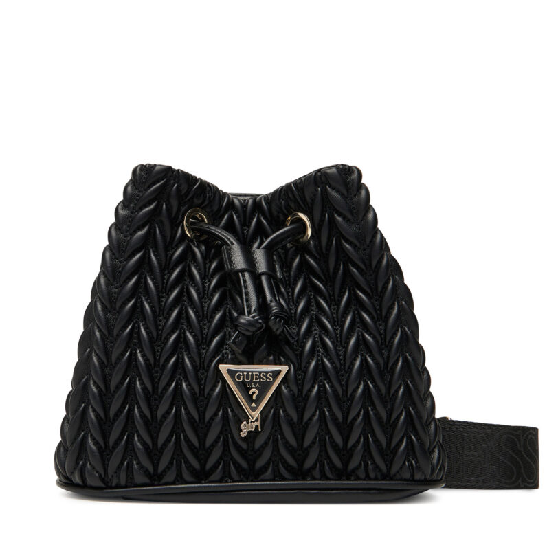 Дамска чанта Guess J5YZ09 WHEG0 Черен цвят на ниска цена