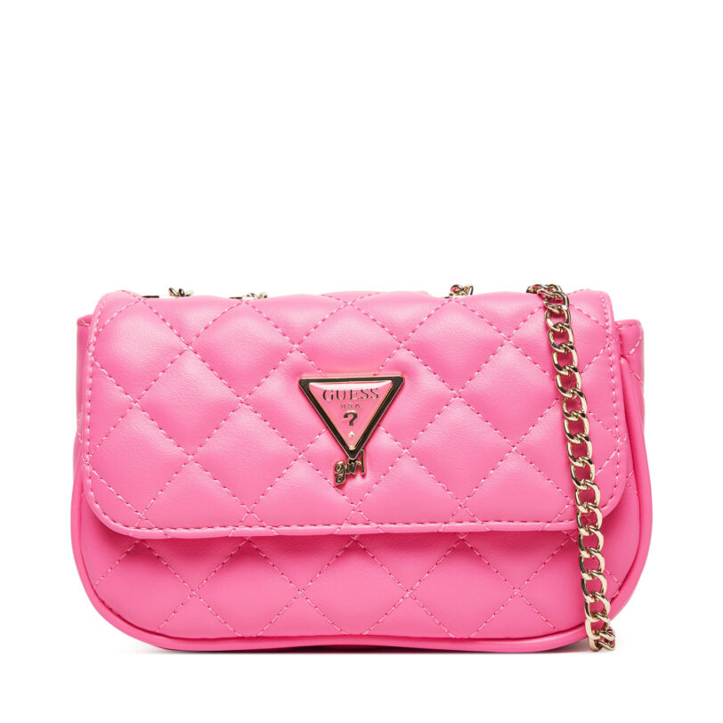 Дамска чанта Guess J5YZ17 WGT10 Розов цвят на ниска цена