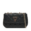 Дамска чанта Guess J5YZ17 WGT10 Черен цвят на ниска цена