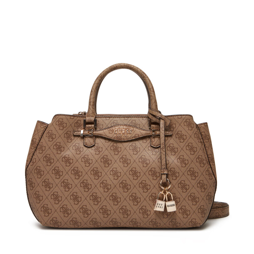 Дамска чанта Guess Katya HWSG96 52060 Бежов цвят на ниска цена