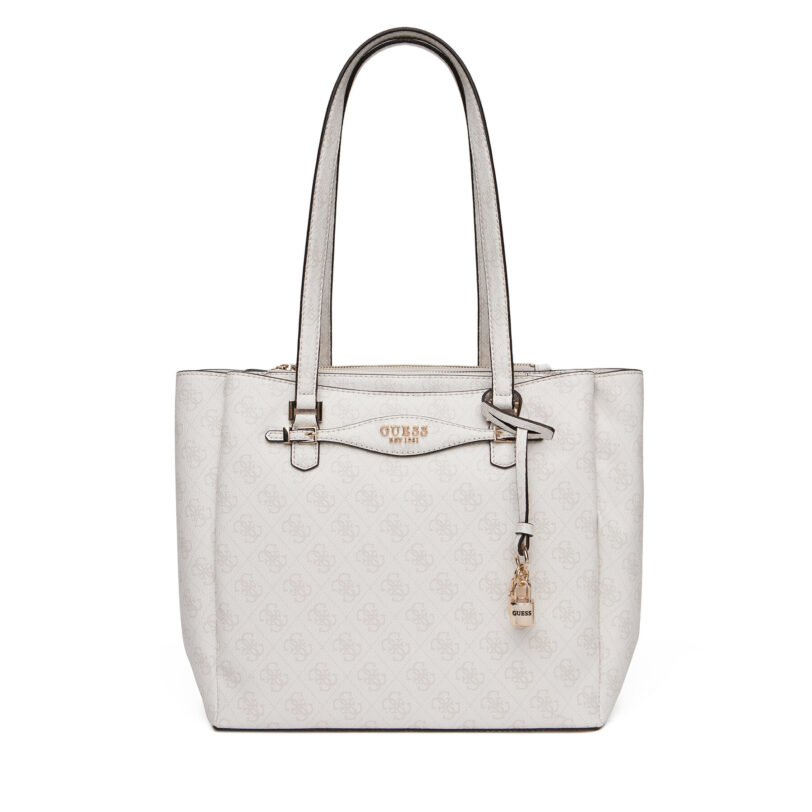 Дамска чанта Guess Katya HWSG96 52230 Екрю цвят на ниска цена