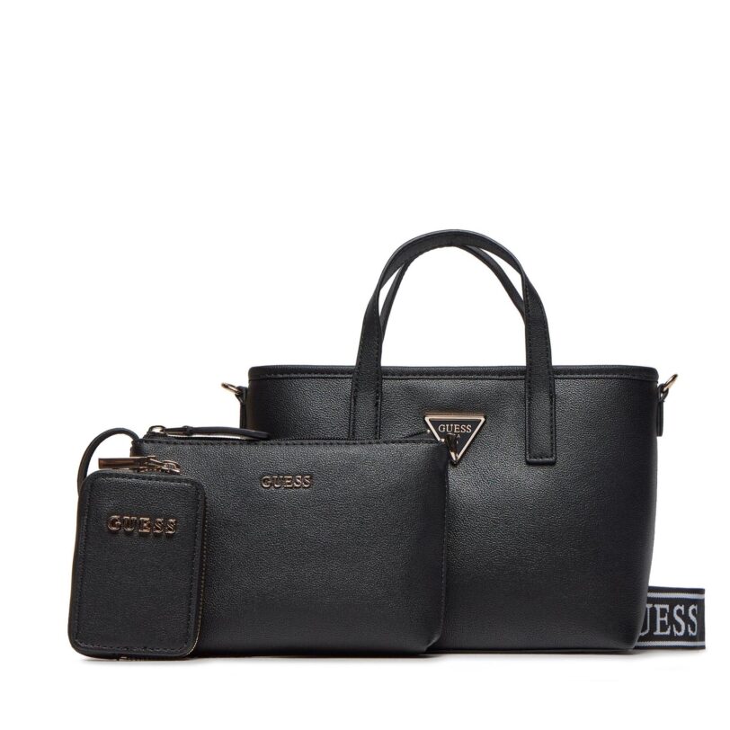 Дамска чанта Guess Latona (BG) Mini-Bags HWBG92 11750 Черен цвят на ниска цена