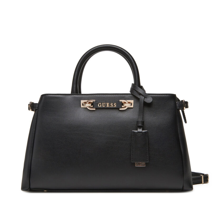 Дамска чанта Guess Lefia HWBG96 44060 Черен цвят на ниска цена
