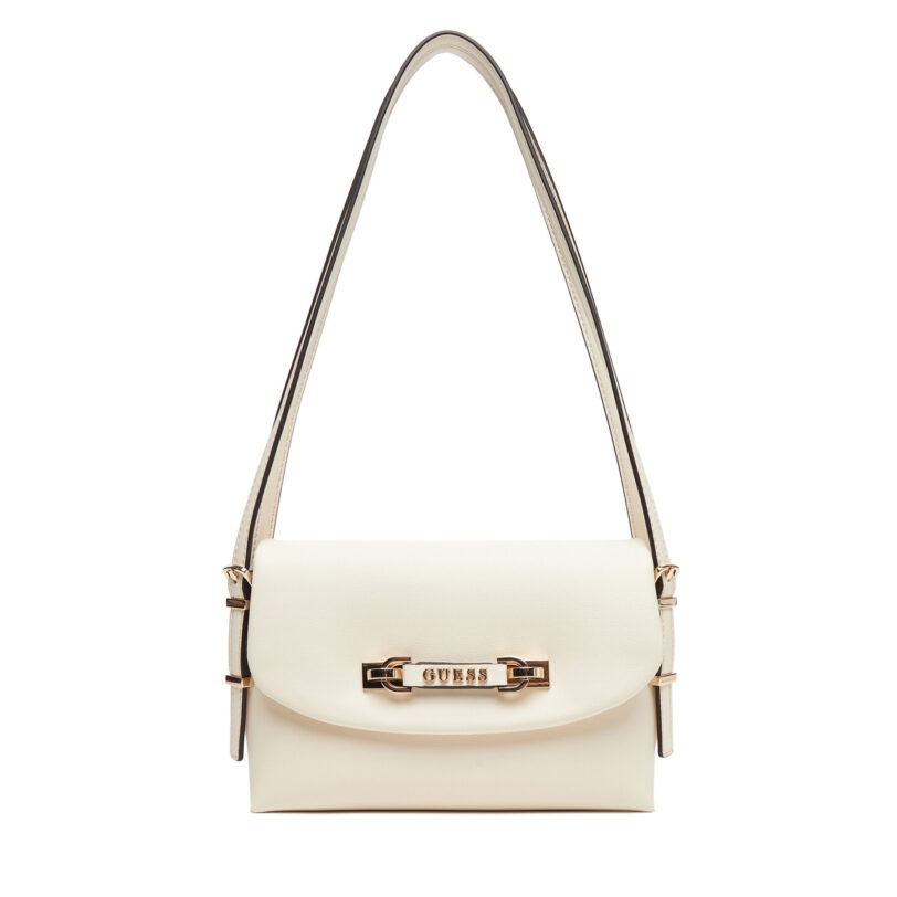 Дамска чанта Guess Lefia HWBG96 44190 Екрю цвят на ниска цена