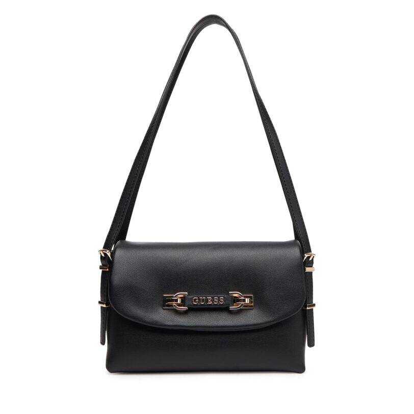 Дамска чанта Guess Lefia HWBG96 44190 Черен цвят на ниска цена