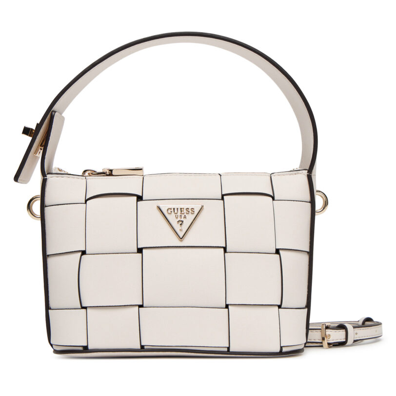 Дамска чанта Guess Maylee Mini HWWG96 61720 Бял цвят на ниска цена
