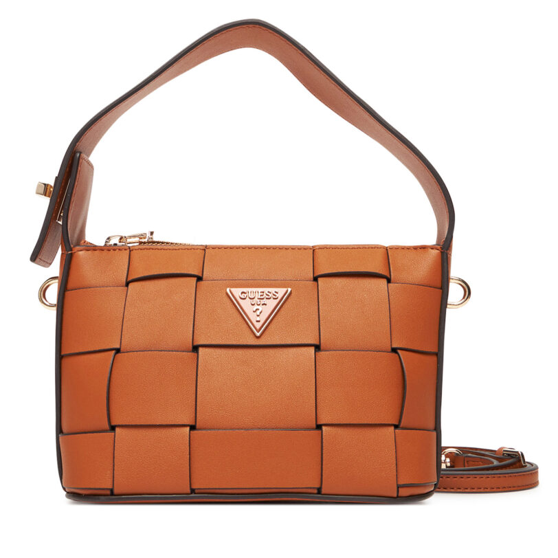 Дамска чанта Guess Maylee Mini HWWG96 61720 Кафяв цвят на ниска цена