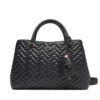 Дамска чанта Guess Melisandra HWQG96 53070 Черен цвят на ниска цена
